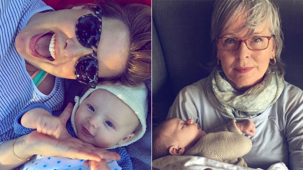 Tania Llasera, mamá y abuela en red