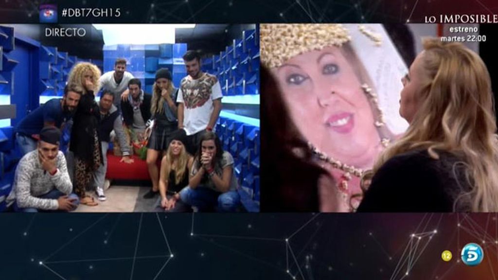 Se emocionan al verles y leer las dedicatorias