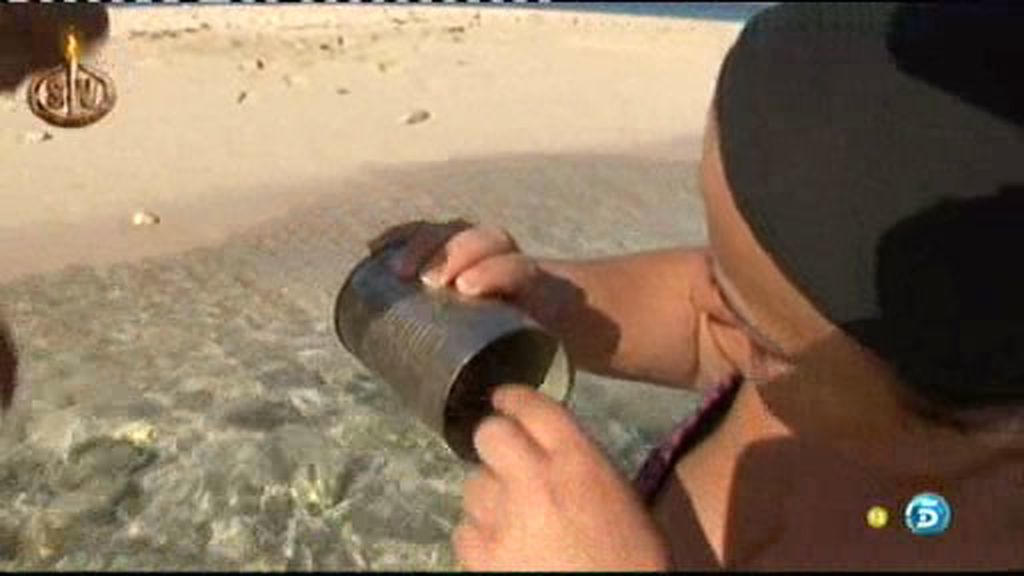 Vivi se ha comido el cebo de pescar