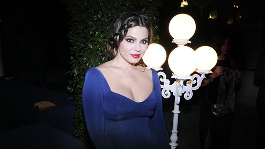 Marisa Jara, muy elegante con este diseño de Roberto Diz