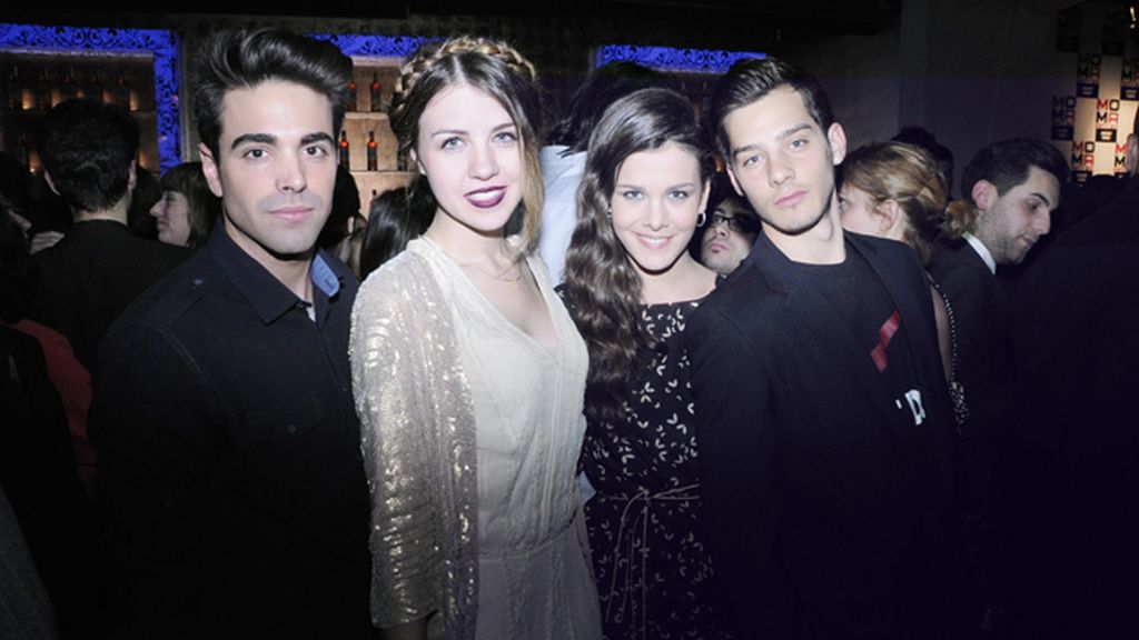 Marc Suárez, Andrea Guasch, Sandra Blázquez y Joel Bosqued