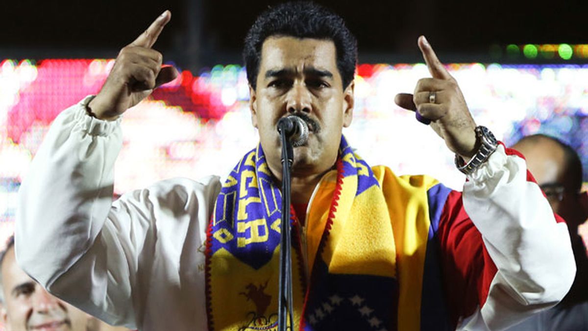 Nicolás Maduro celebra la victoria del chavismo en Venezuela