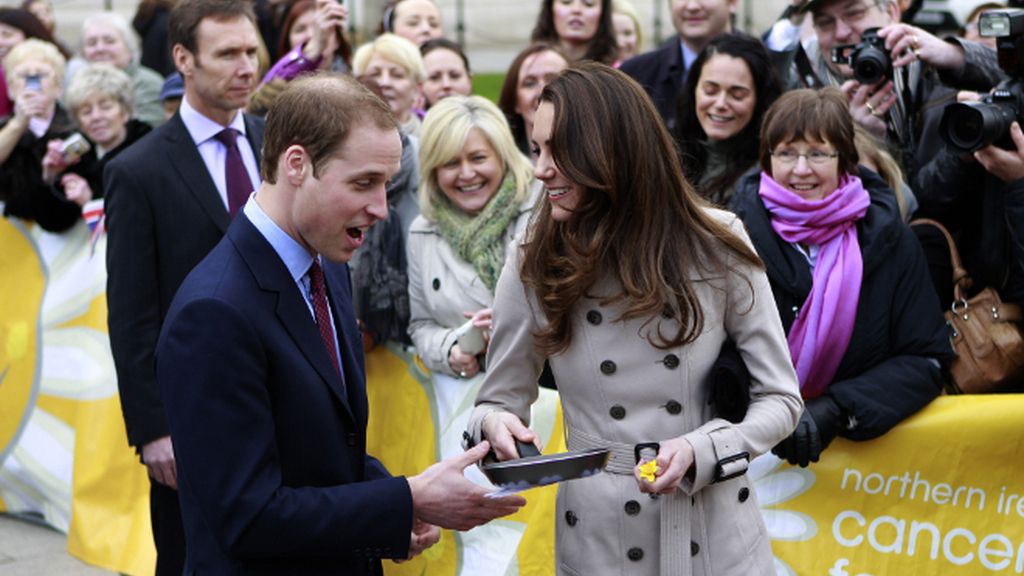 Kate Middleton ensaya como ama de casa