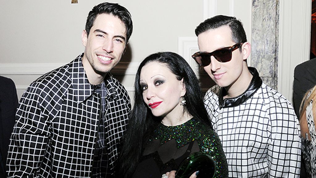 Con total look de Armani posamos junto a una persona que adoramos: Alaska