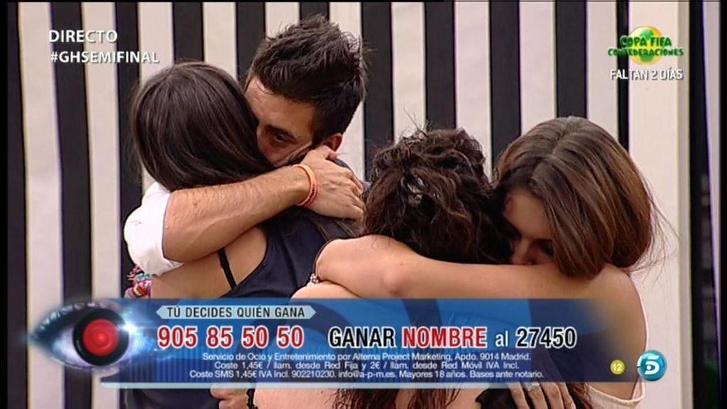 Uno de ellos será el ganador de 'Gran Hermano catorce'