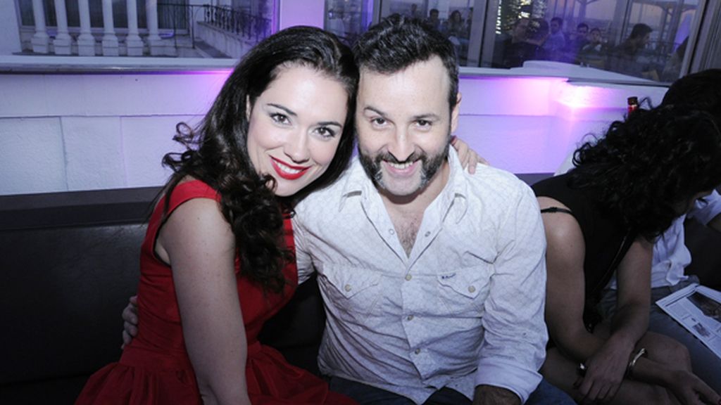 Eva Marciel junto a José Luis Huertas