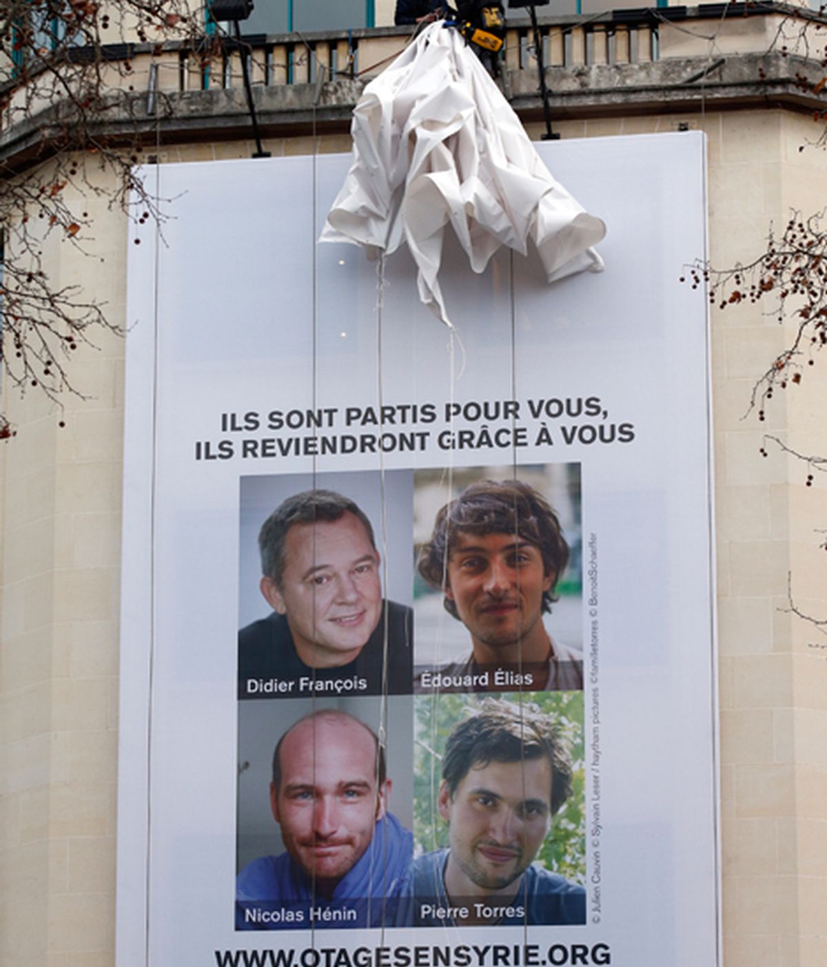 Liberados cuatro periodistas franceses secuestrados en Siria en junio de 2013