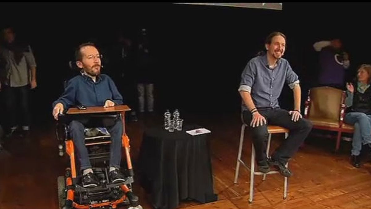 Pablo Iglesias y Pablo Echenique