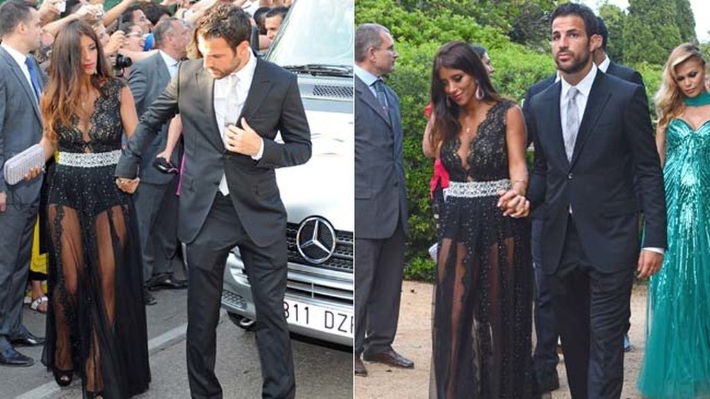 Boda de Xavi Hernández con Nuria Cunillera