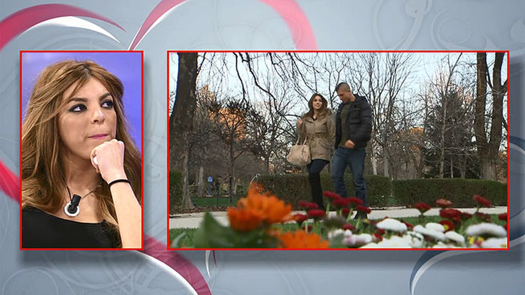 Selfies, abrazos y besos por Madrid