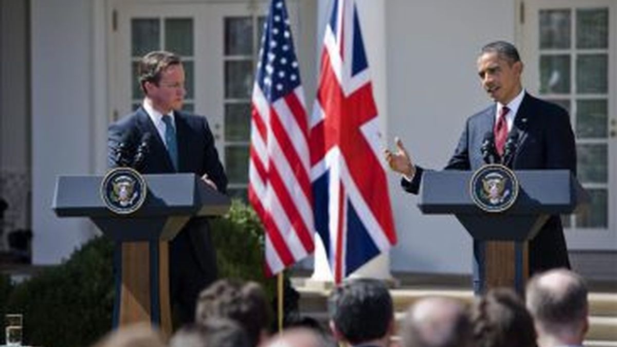 Obama y Cameron se reunen para hablar de Siria y economía en la Casa Blanca