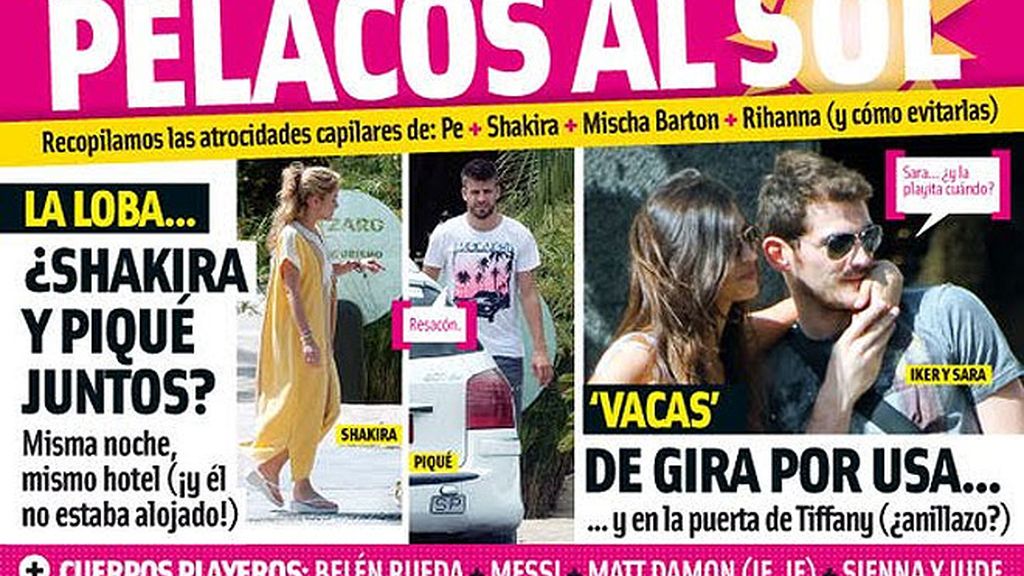 Las fiestas de Shakira y Piqué