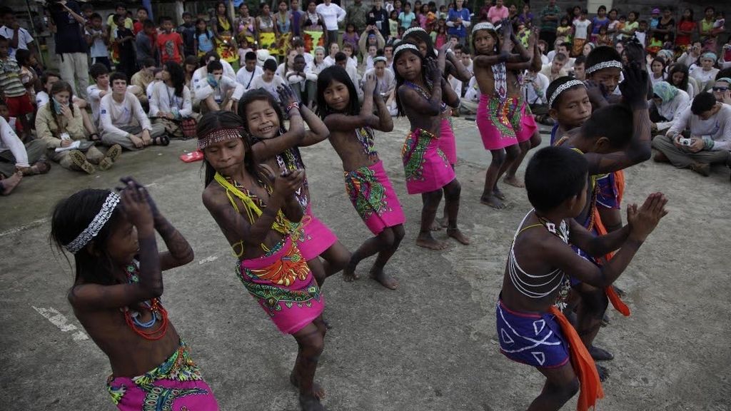 Danzas tradicionales de los wounaan