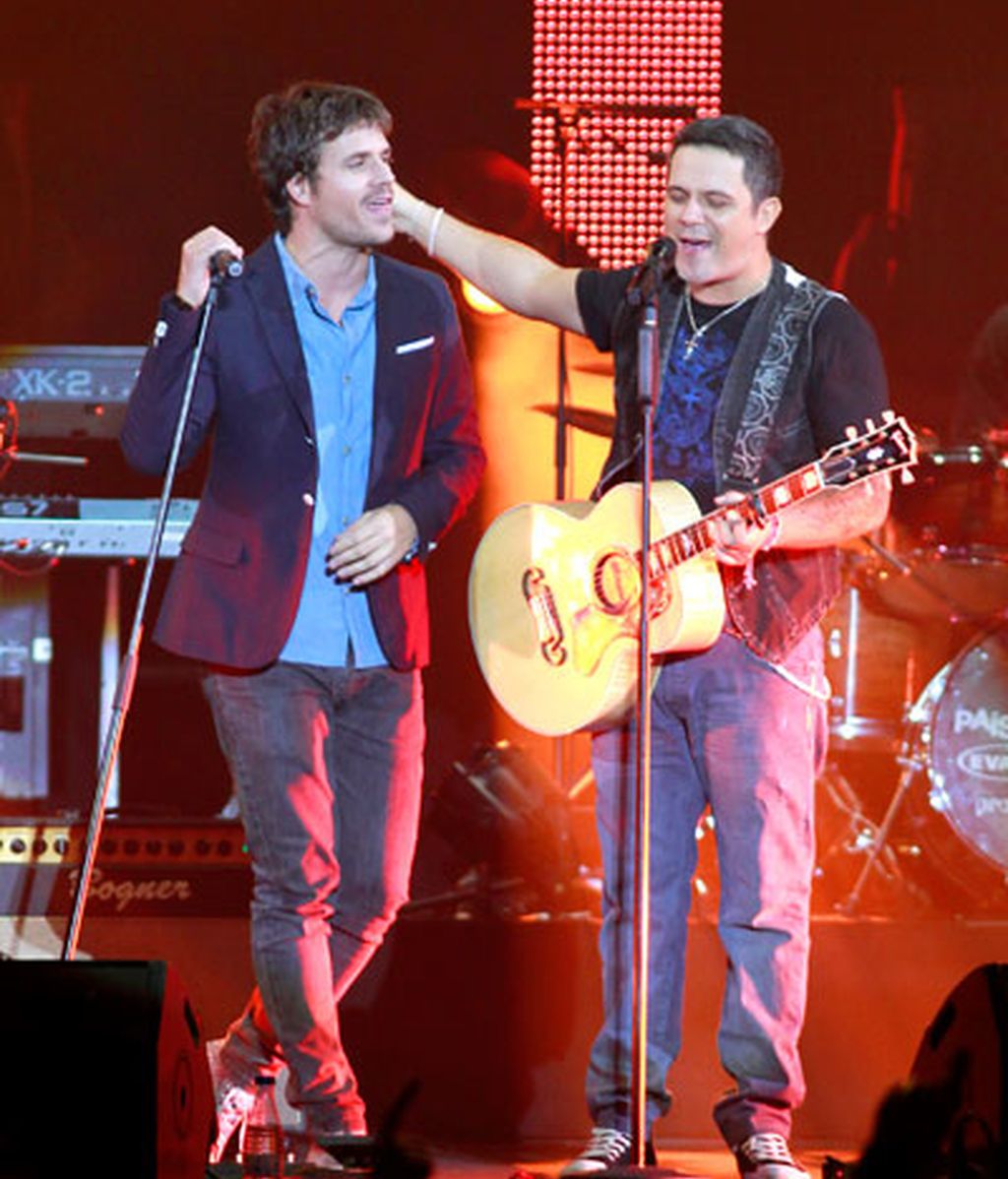 Alejandro Sanz llena de famosos el Palacio de los Deportes de Madrid