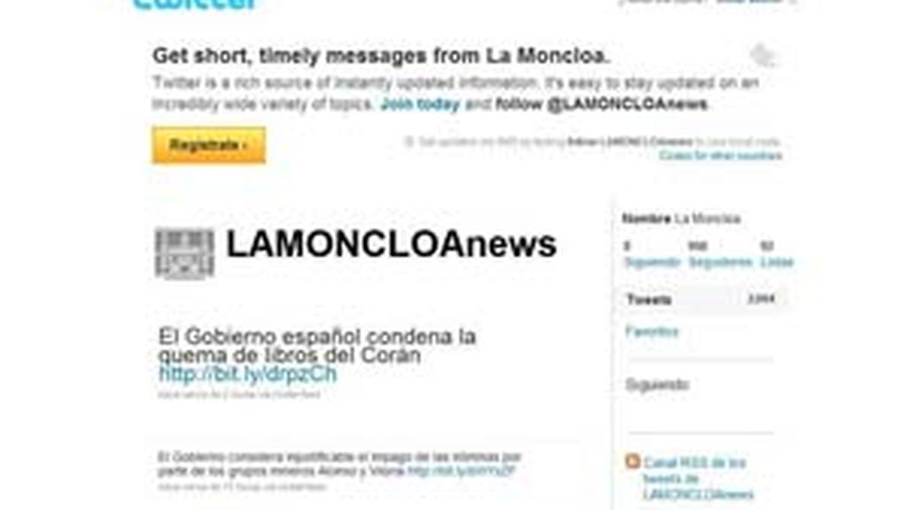 El falso perfil tiene ya mil seguidores. El falso perfil tiene ya mil seguidores.