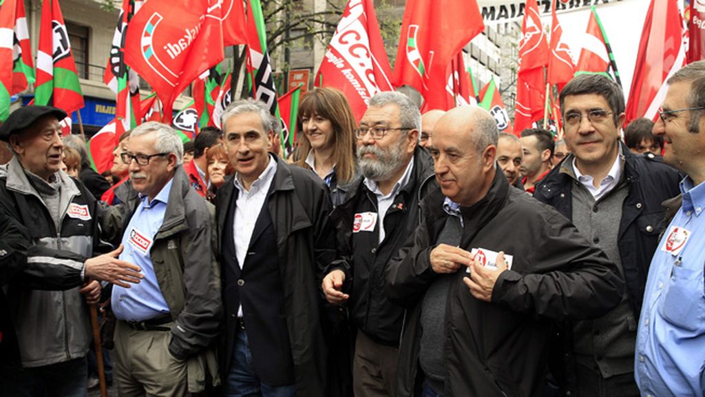 Miles de personas salen a la calle en el Día del Trabajo