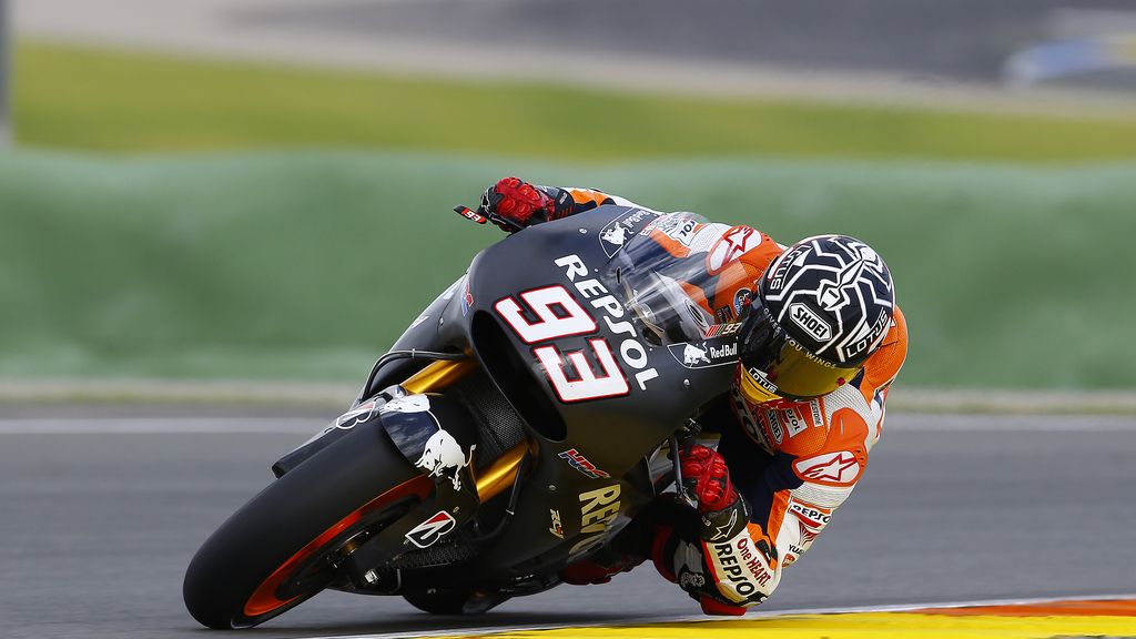 Márquez encabeza los cronos en el cierre del Test MotoGP de Valencia