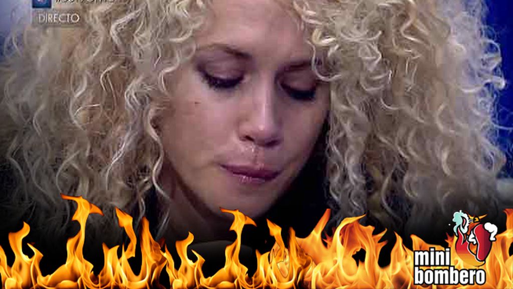 Las lágrimas de Azahara por su novio