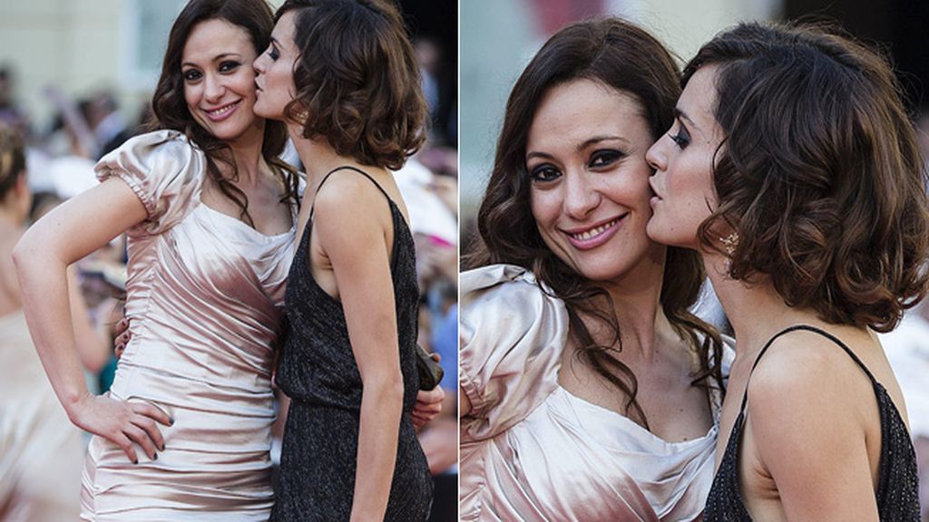 Las actrices Natalia Verbekey Verónica Echegui