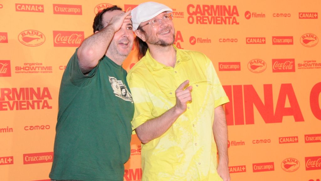 Carlos Areces y Santiago Segura