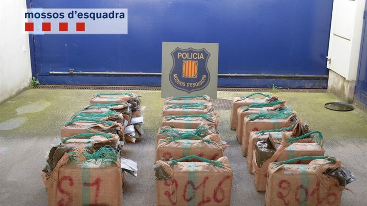 Desmantelada en Cataluña una banda de traficantes de hachís e intervenidos 600 kilos