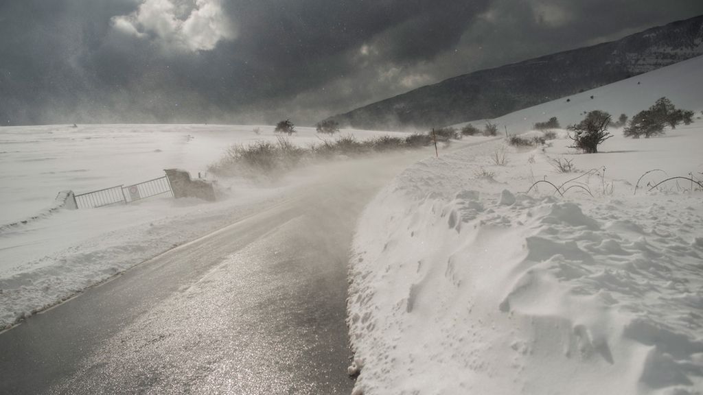 Una ola de frío polar congela España