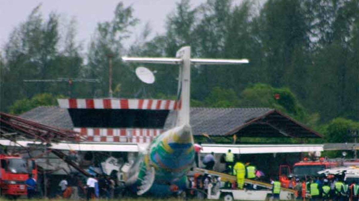 Accidente de avión en Tailandia