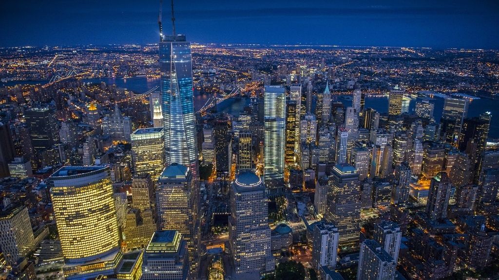 Manhattan a vista de pájaro