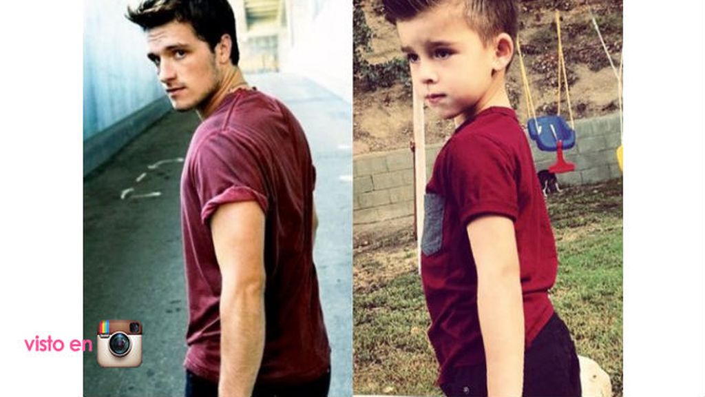 Se atreve hasta con Josh Hutcherson, el actor de 'Los juegos del hambre'