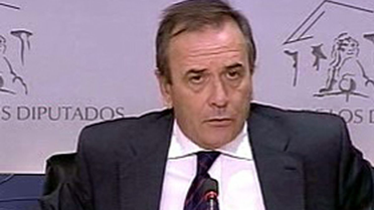 El portavoz Socialista, José Antonio Alonso