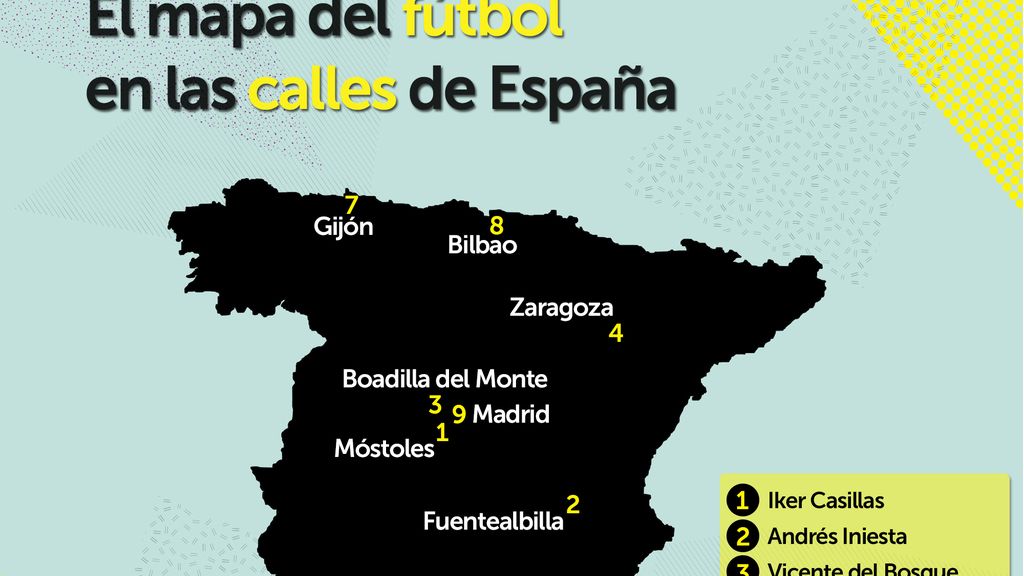 mapa calles fútbol