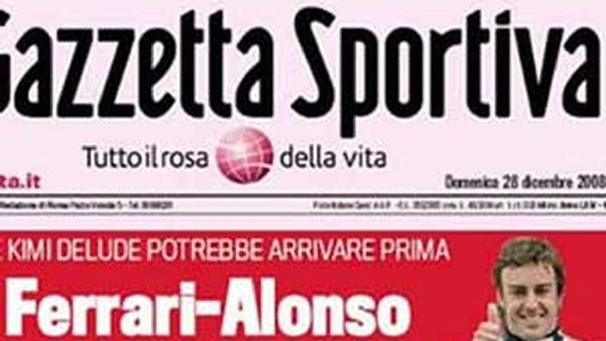 Alonso y Ferrari tienen un "pacto secreto" para la temporada de 2011, según revela el diario italiano 'La Gazzetta dello sport' Alonso y Ferrari tienen un "pacto secreto" para la temporada de 2011, según revela el diario italiano 'La Gazzetta dello sport'