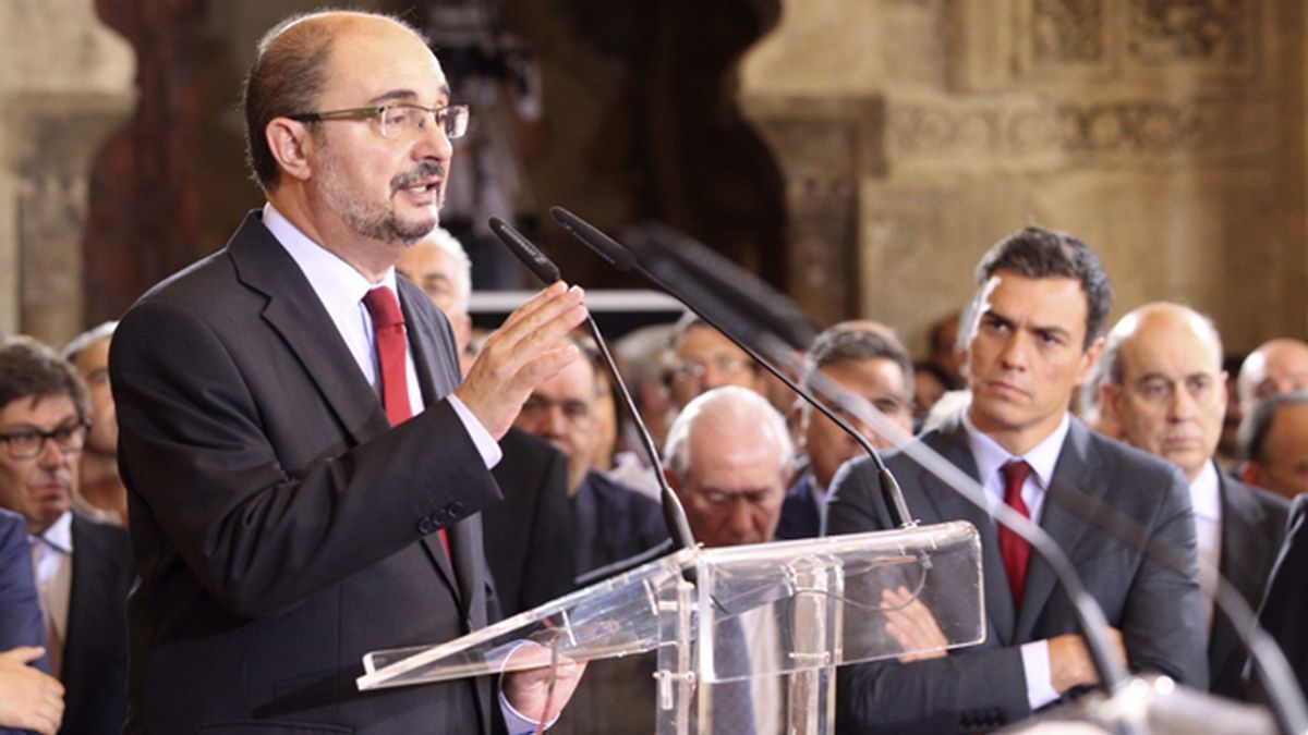 Javier Lambán, nuevo presidente de Aragón