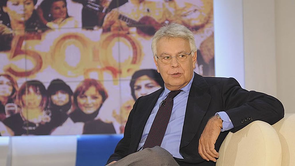 El ex presidente del Gobierno español Felipe González