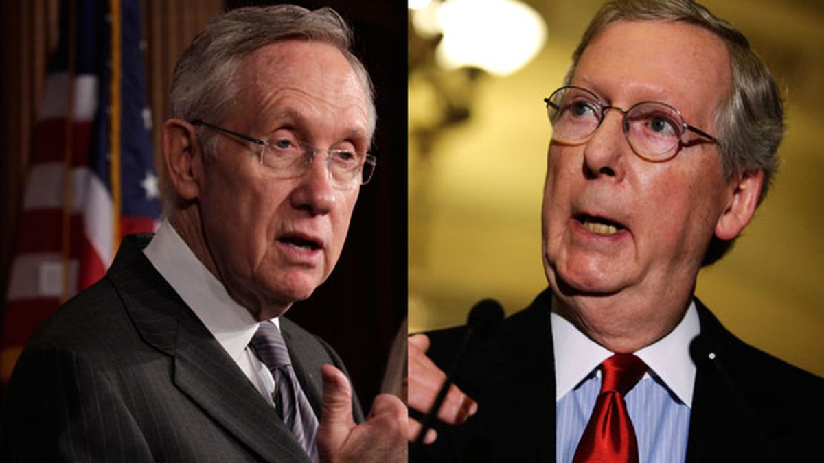 Los senadores que mantendrán el contacto para evitar el abismo fiscal
