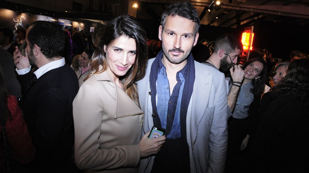 En el backstage con Juanjo Oliva y sus modelos