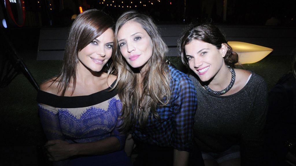 María José Suárez, Silvia Zamora "Lady Addict" y Carmela Japón