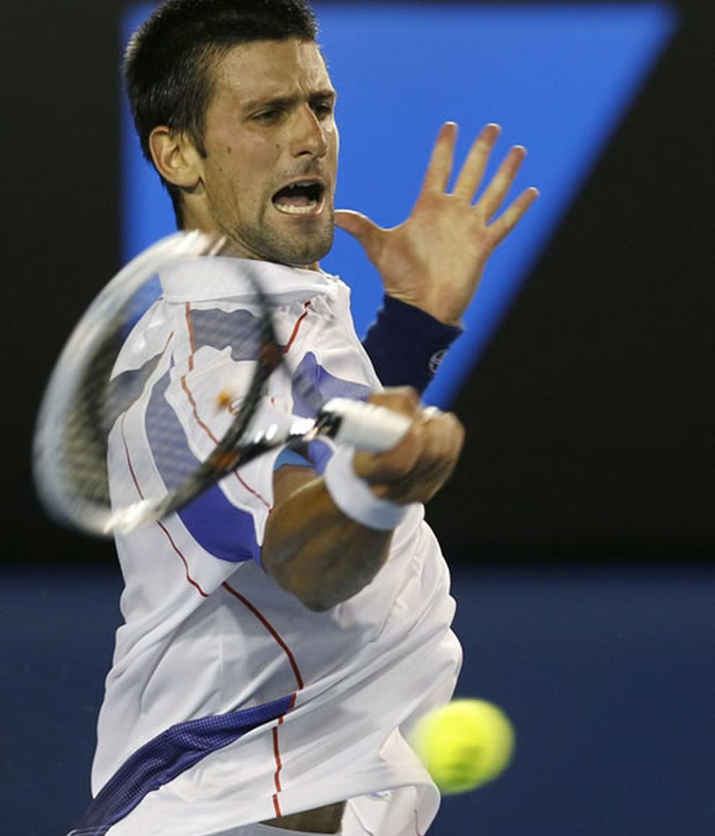 Novak Djokovic se lleva el primer ser frente a Andy Murray Novak Djokovic se lleva el primer ser frente a Andy Murray