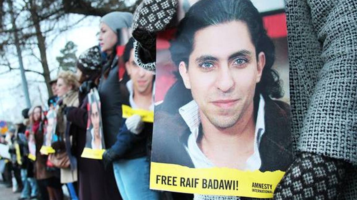Concentración por Raif Badawi
