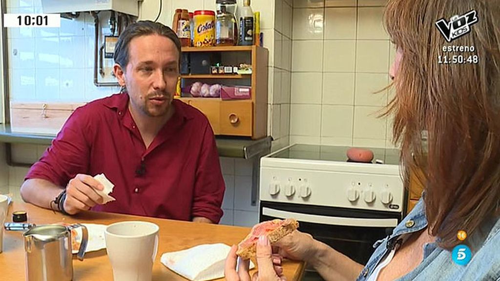 Han salido a correr, han desayunado juntos, comido con el nucleo duro de Podemos...