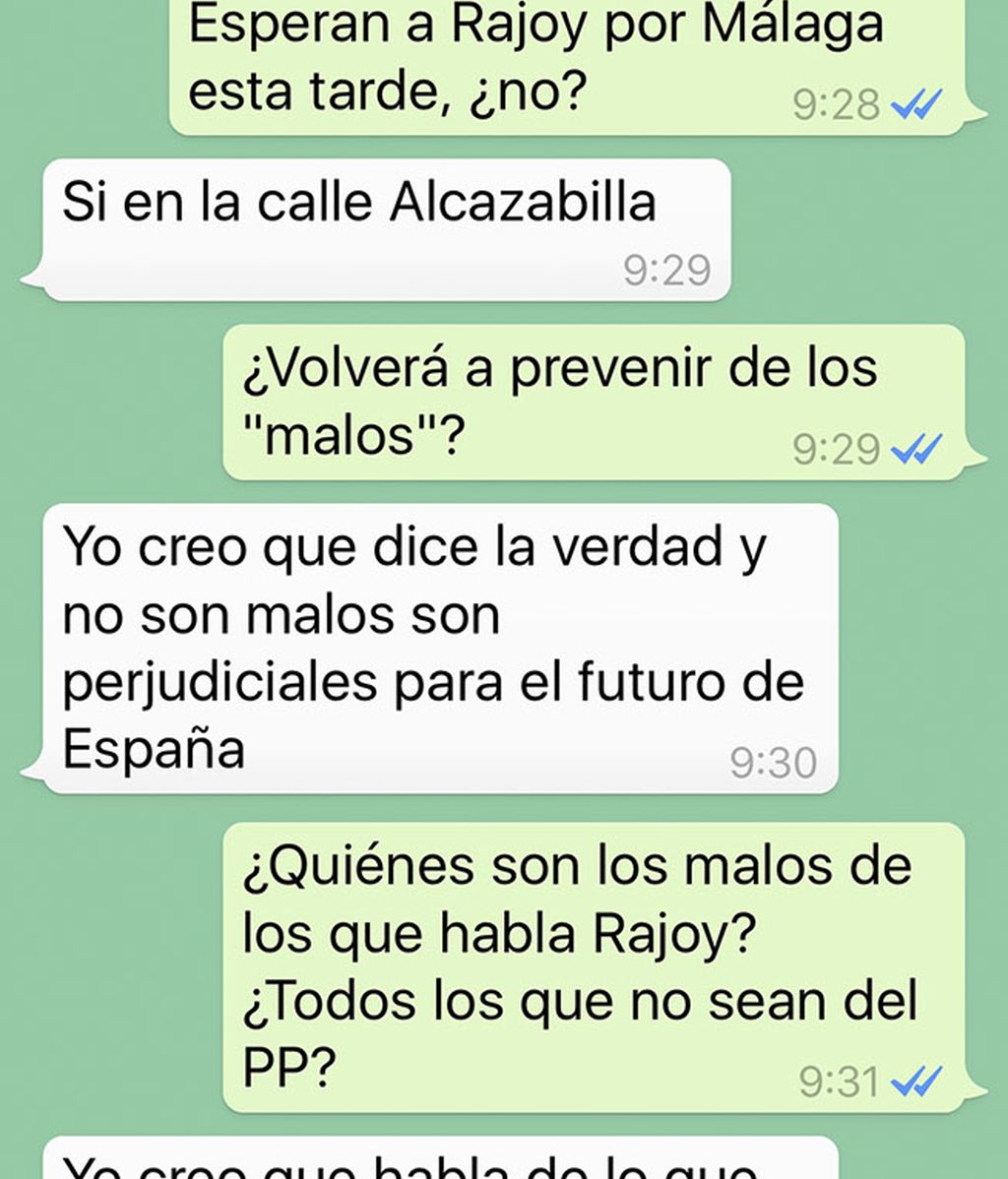 Celia Villalobos, a golpe de WhatsApp