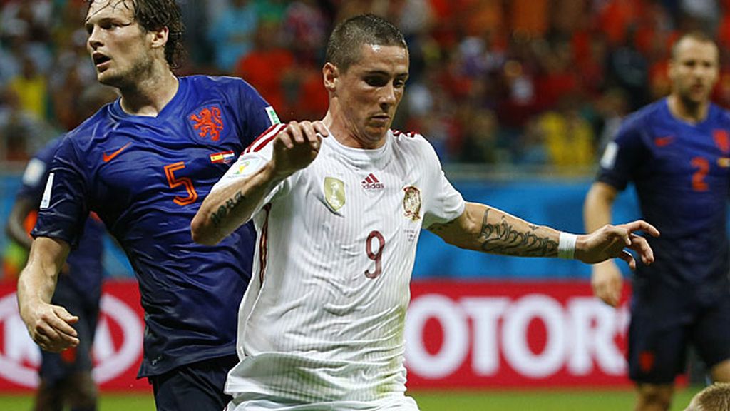 Fernando Torres contra Holanda
