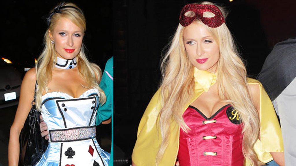 Paris Hilton y sus disfraces