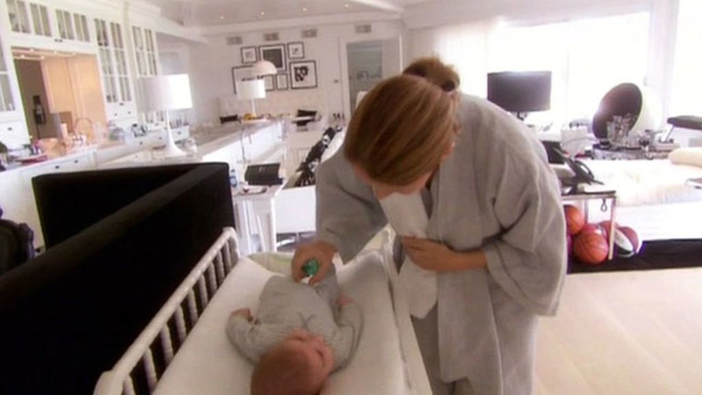 Céline Dion enseña a sus mellizos en el show de Oprah Winfrey