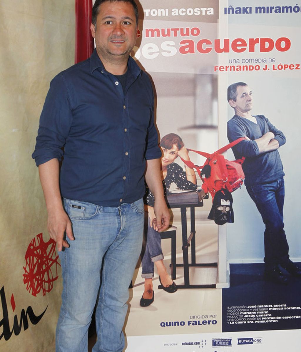Paula y Busta, Paco León, Lydia Bosch...Buen rollo en el estreno de 'De mutuo desacuerdo'