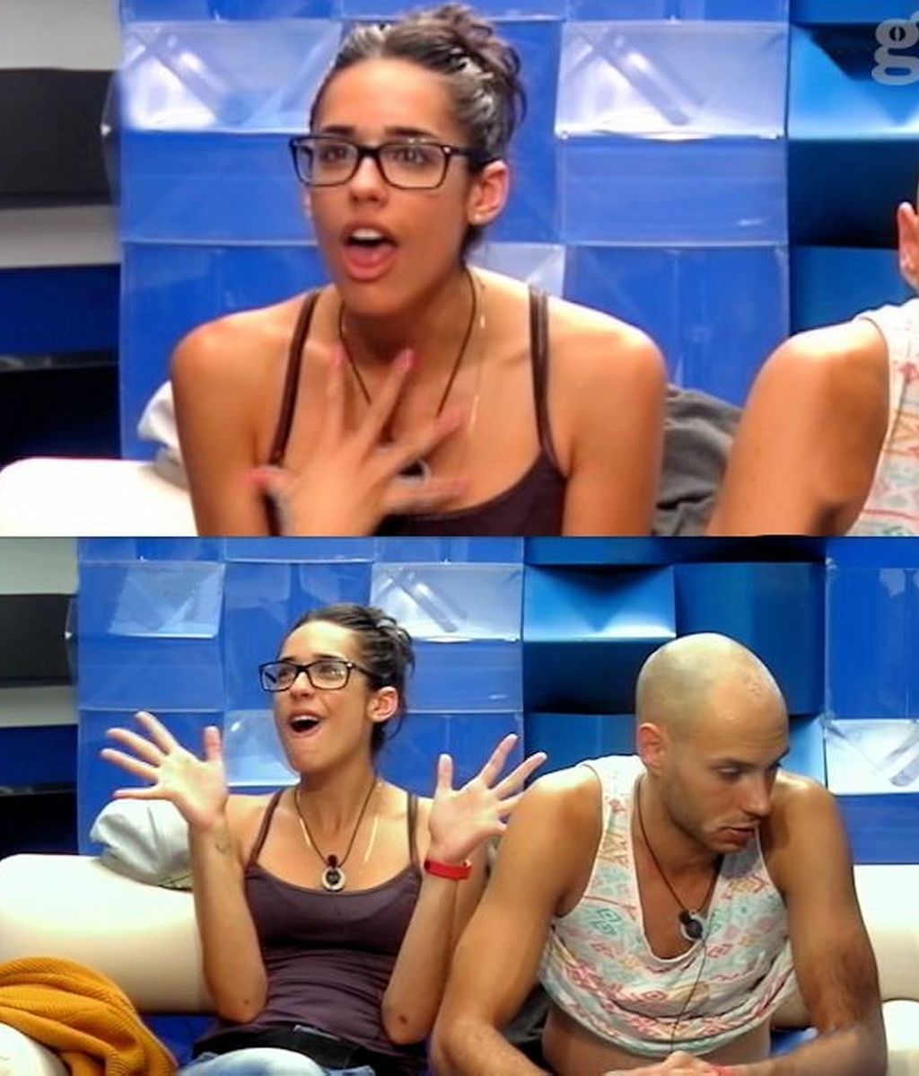 Lucía en el confesionario