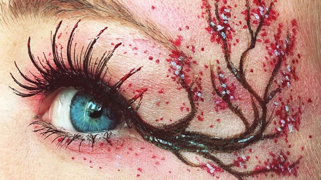 Svenja Schmitt y su sorprendente maquillaje de ojos