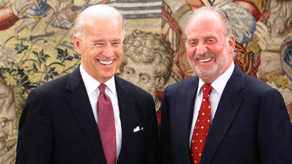El Rey y Biden, vicepresidente de los EEUU