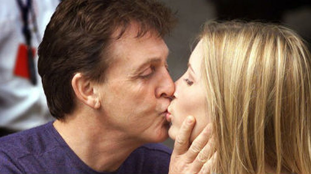 Paul McCartney y Heather Mills