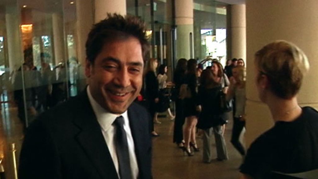 Bardem, ante las cámaras Bardem, ante las cámaras